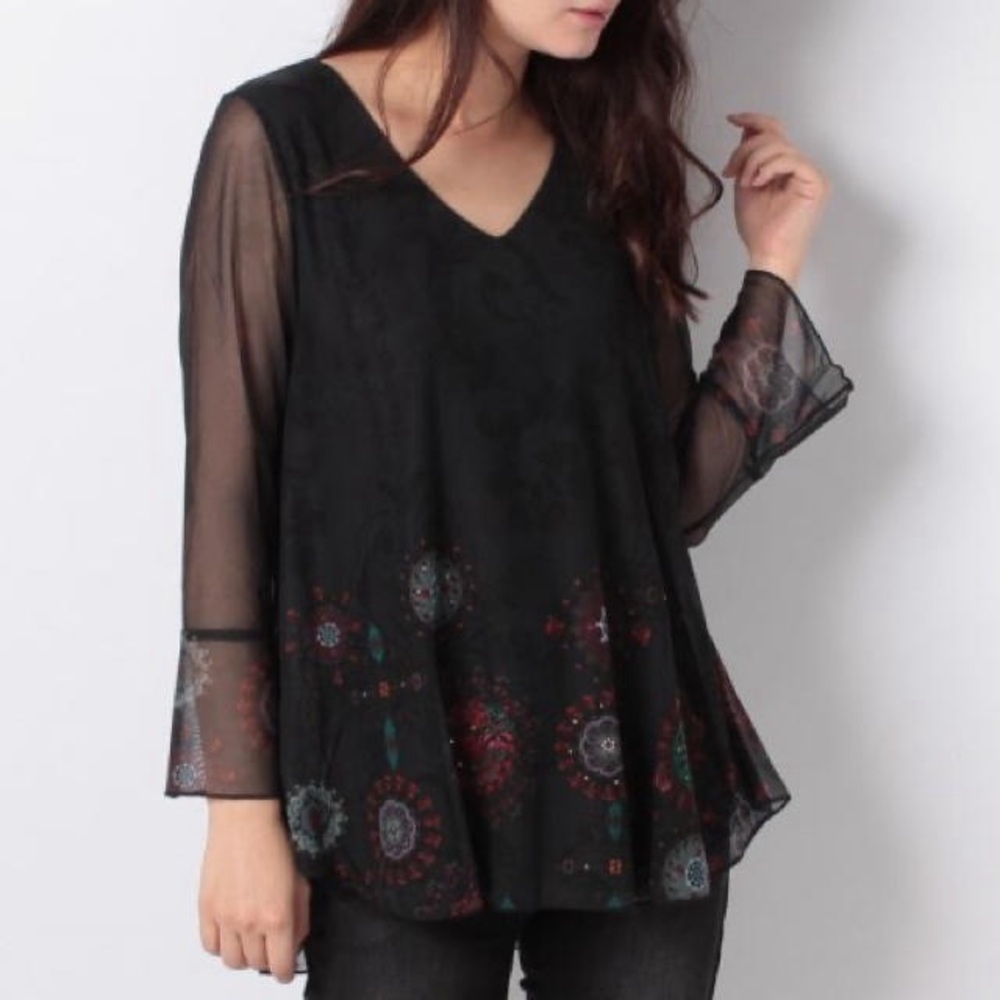 DESIGUAL MULTILAYER T-SHIRT